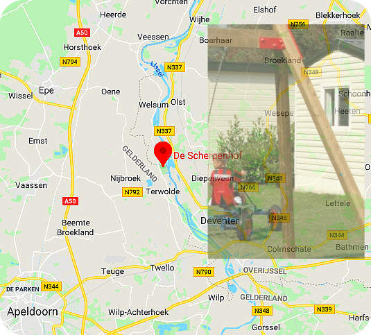 Terwolde in Gelderland bij Deventer